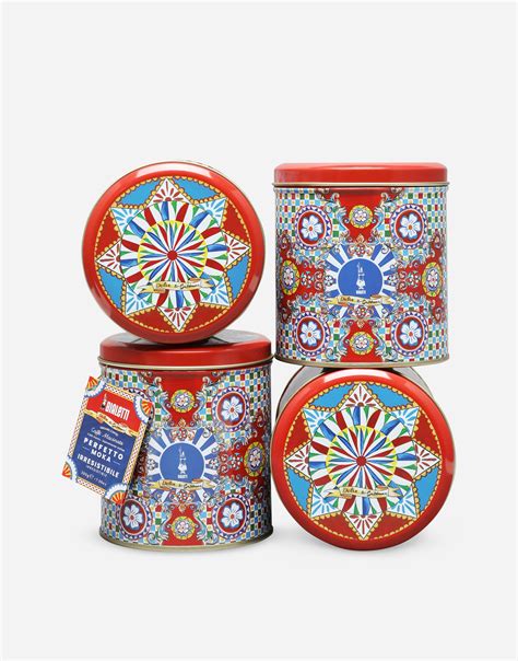 dolce gabbana tin|bialetti dolce gabbana tin canisters.